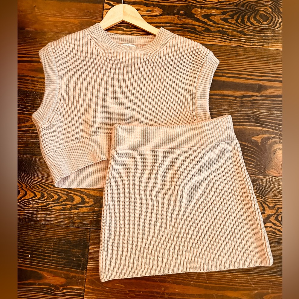 Mimosa Sweater and Skirt Set